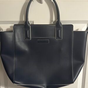 Vera Bradley Navy Tote with Minimalist Design